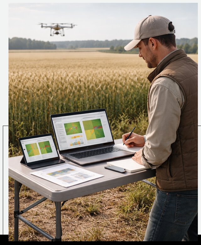 Система AI прогнозирования урожайности для точных агрономий в Альметьевске