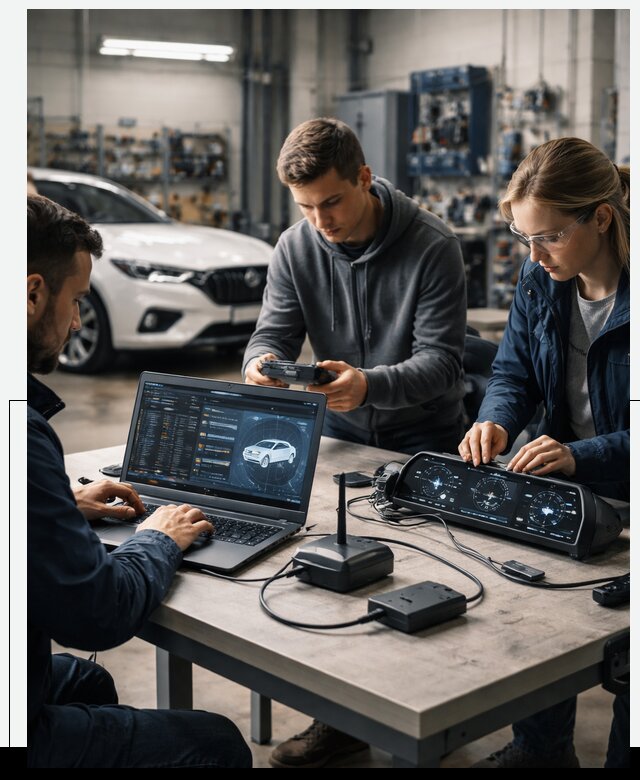 Разработка Connected Car и ПО для автопрома в Альметьевске