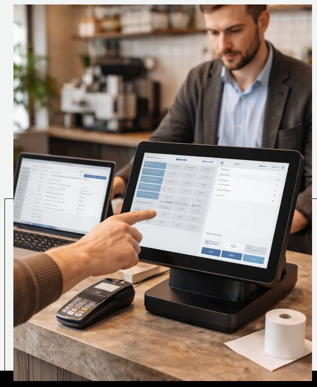 Кассовое ПО и POS системы под ключ в Альметьевске с поддержкой