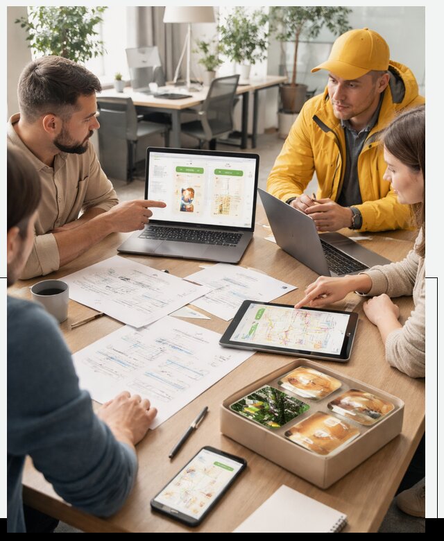 Разработка агрегатора доставки еды в Альметьевске от 15570 р., АвикейЛьм